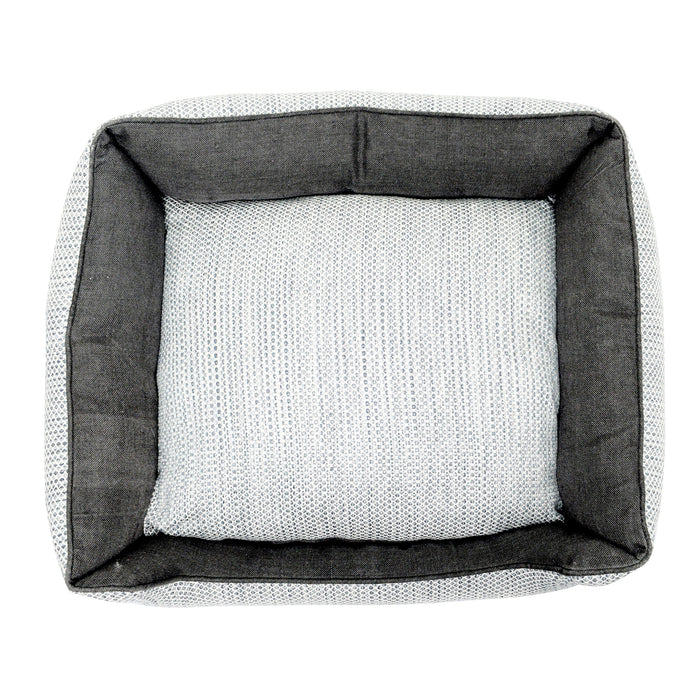 Resploot Sofa Bed, Grey Snakeskin, Small