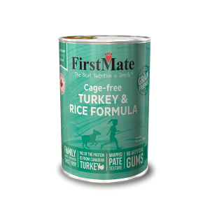 FM Dog Cage Free Turkey/ Rice 12.2oz