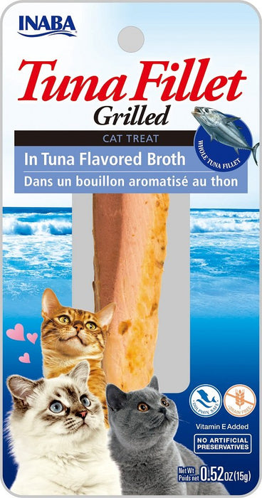 Inaba Grilled Fillets Tuna in Tuna Broth .5oz