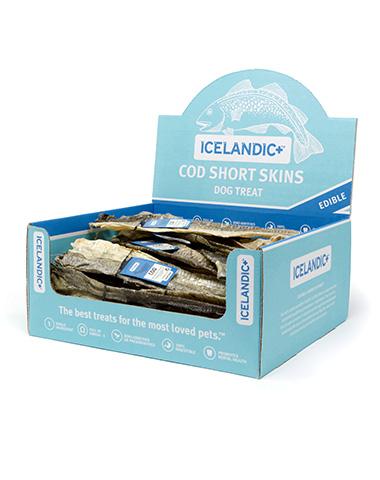 Icelandic+ Short Cod Skin Strips (Singles)
