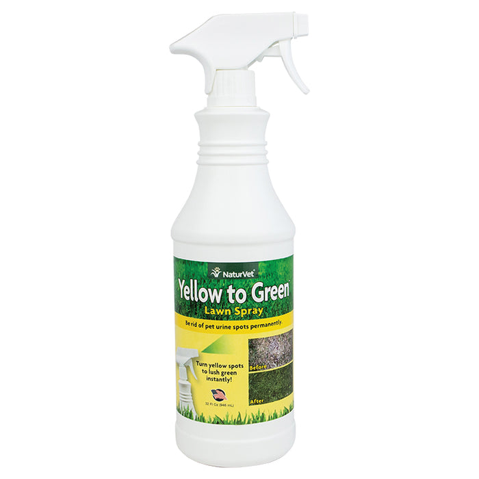 NaturVet Yellow to Green Lawn Spray 32 oz.