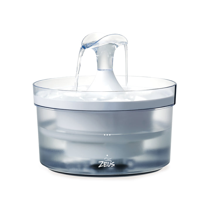 Zeus Translucent Drinking Fountain 1.5L