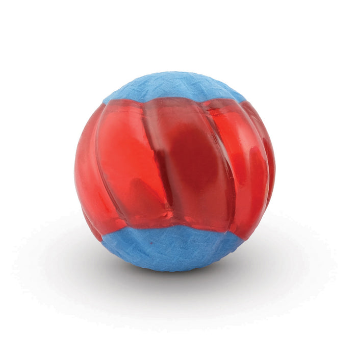 Zeus Duo Ball 6.3cm with Squeaker, 2pk