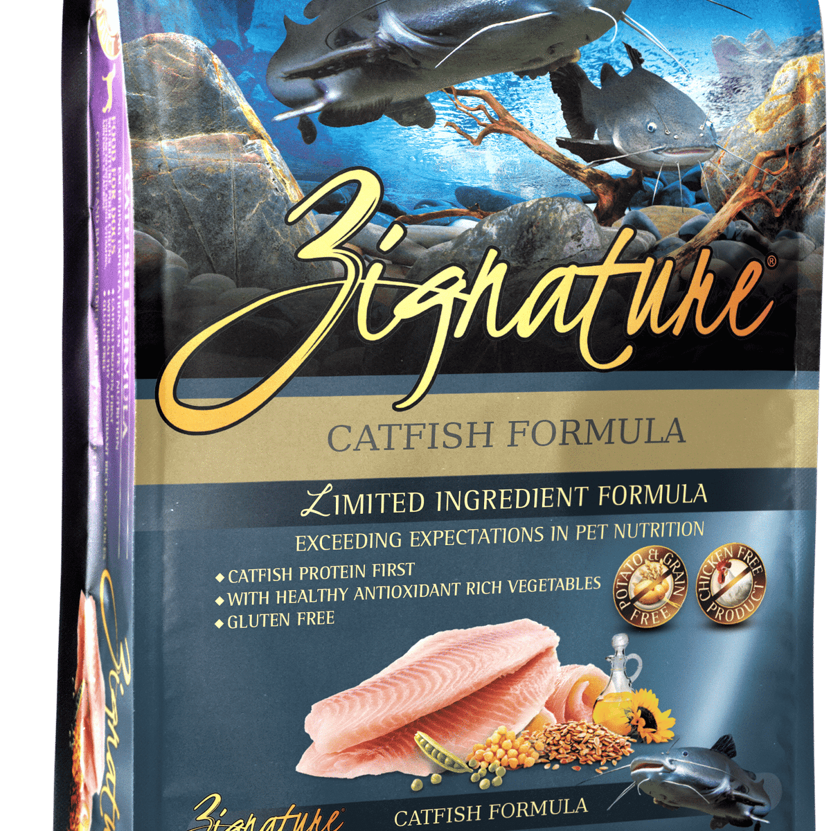 Zignature Catfish Dog Food — Kibbles Biscuits