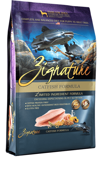 Zignature Catfish Dog Food 25lbs