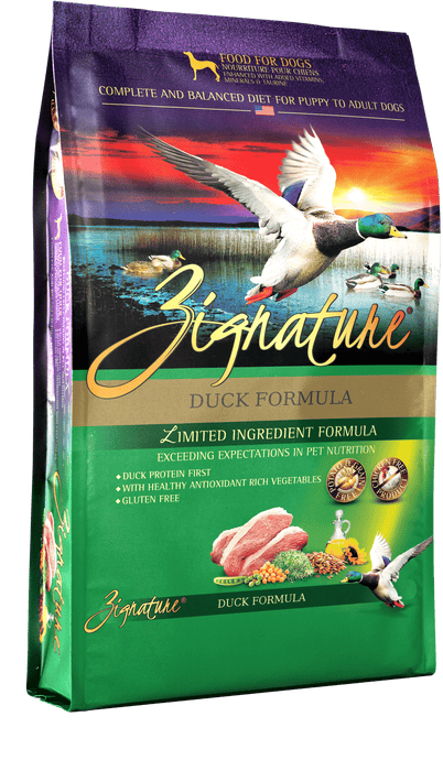 Zignature Duck Dog Food 27lbs