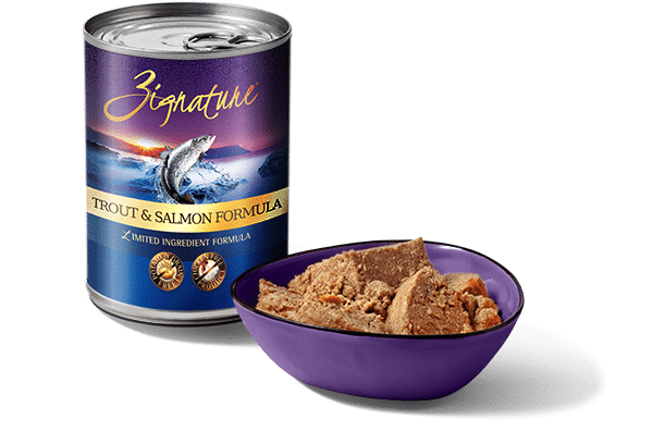 Zignature Trout & Salmon Canned Dog Food 13oz