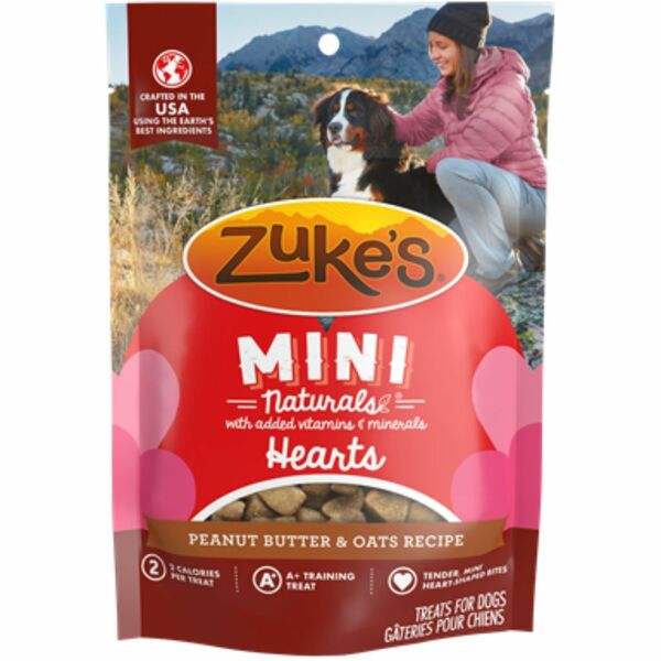 Zukes Mini Naturals Hearts 5oz