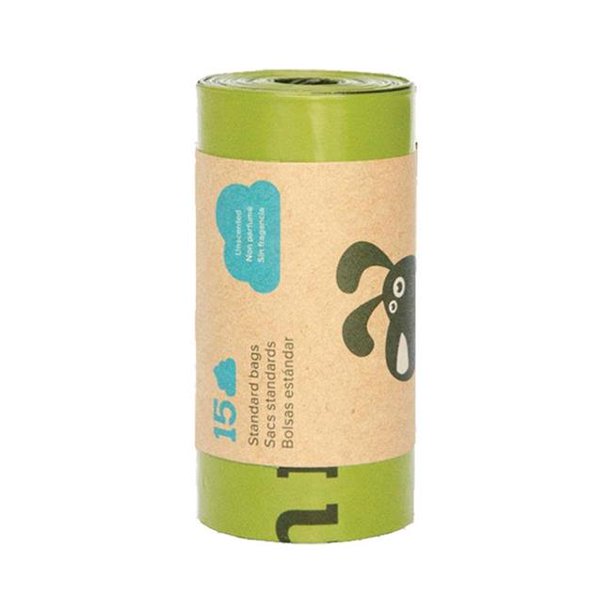 ER Poop Bag Refill Unscented Single Roll 30ct