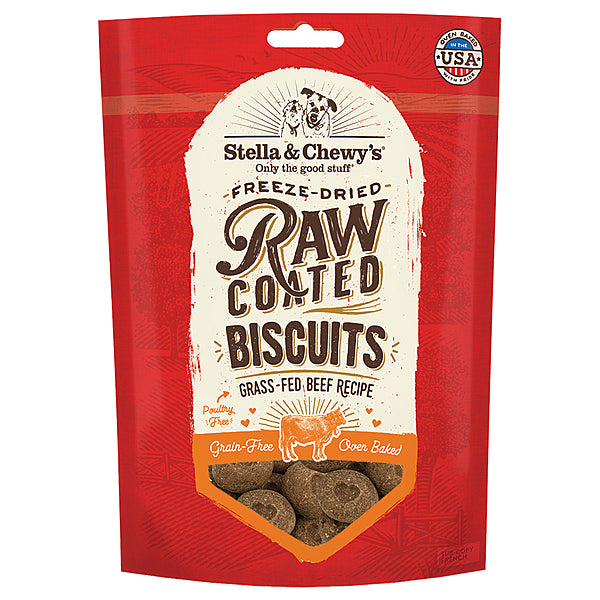 SC FD Raw Coated Biscuits Beef 9oz