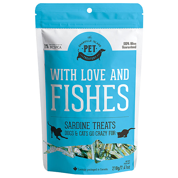 GIP With Love & Fishes Sardine Treats 210g