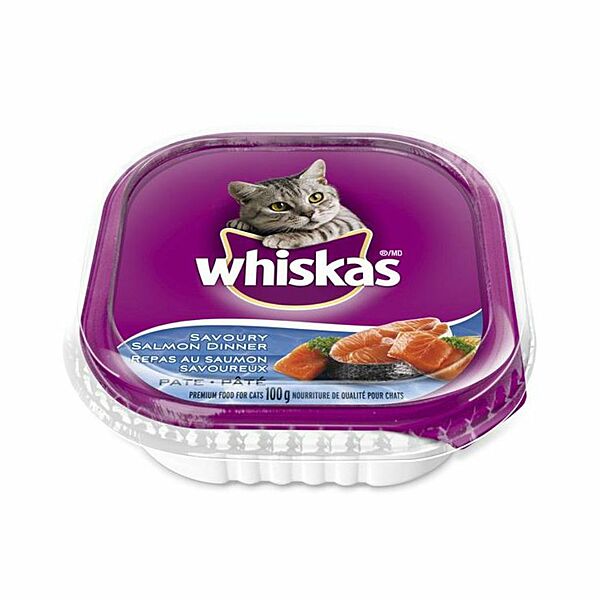 Whiskas Savoury Salmon Dinner 100g