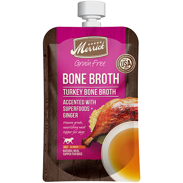 Merrick Turkey Bone Broth 7oz
