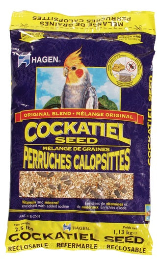Hagen Cockatiel Seed 2.5lbs