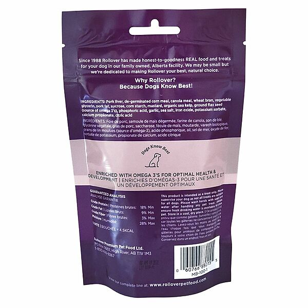 Rollover Omega 3 Enriched Mini Bites 100g