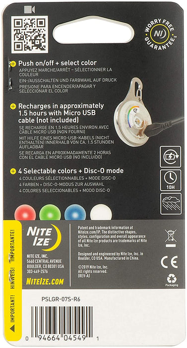 SpotLit XL Rechargeable Collar Light Disco