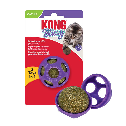 Kong Blissy Moon Ball w/Catnip