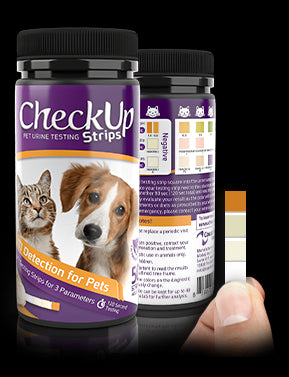 CheckUp Dog/Cat Testing Strips UTI Detection 50pk
