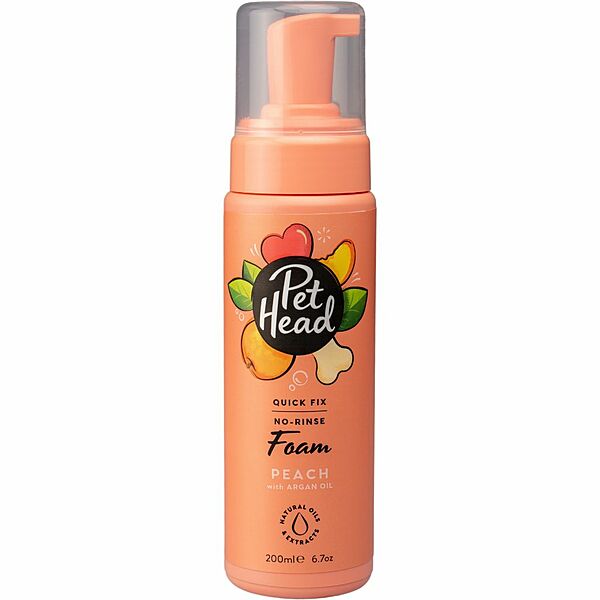 Pet Head Quick Fix NR Foam Peach 200ml