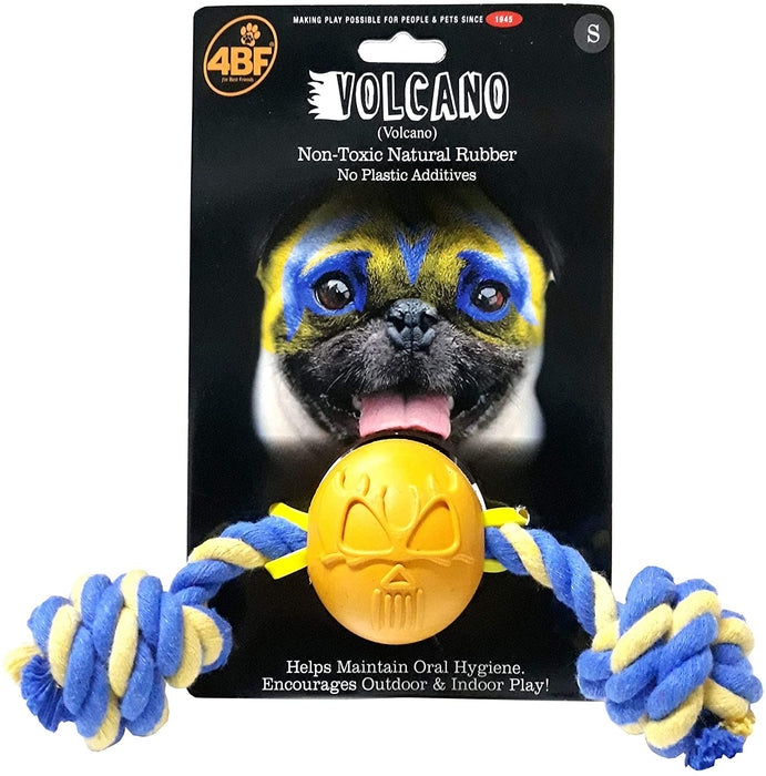Mask "Volcano" Rubber Rope Toy - Small