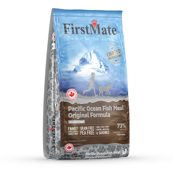 Fm Fish FM GF Pacific Ocean Fish Original LID 25lbs — Kibbles & Biscuits