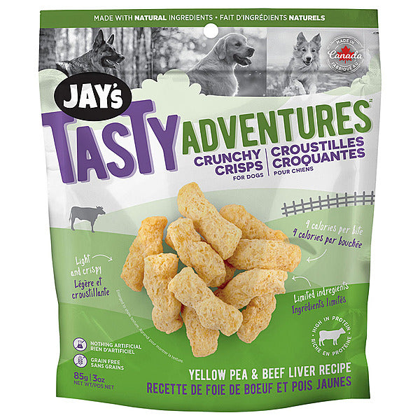 Jay's Crunchy Crisps Yellow Pea & Beef Liver 85g
