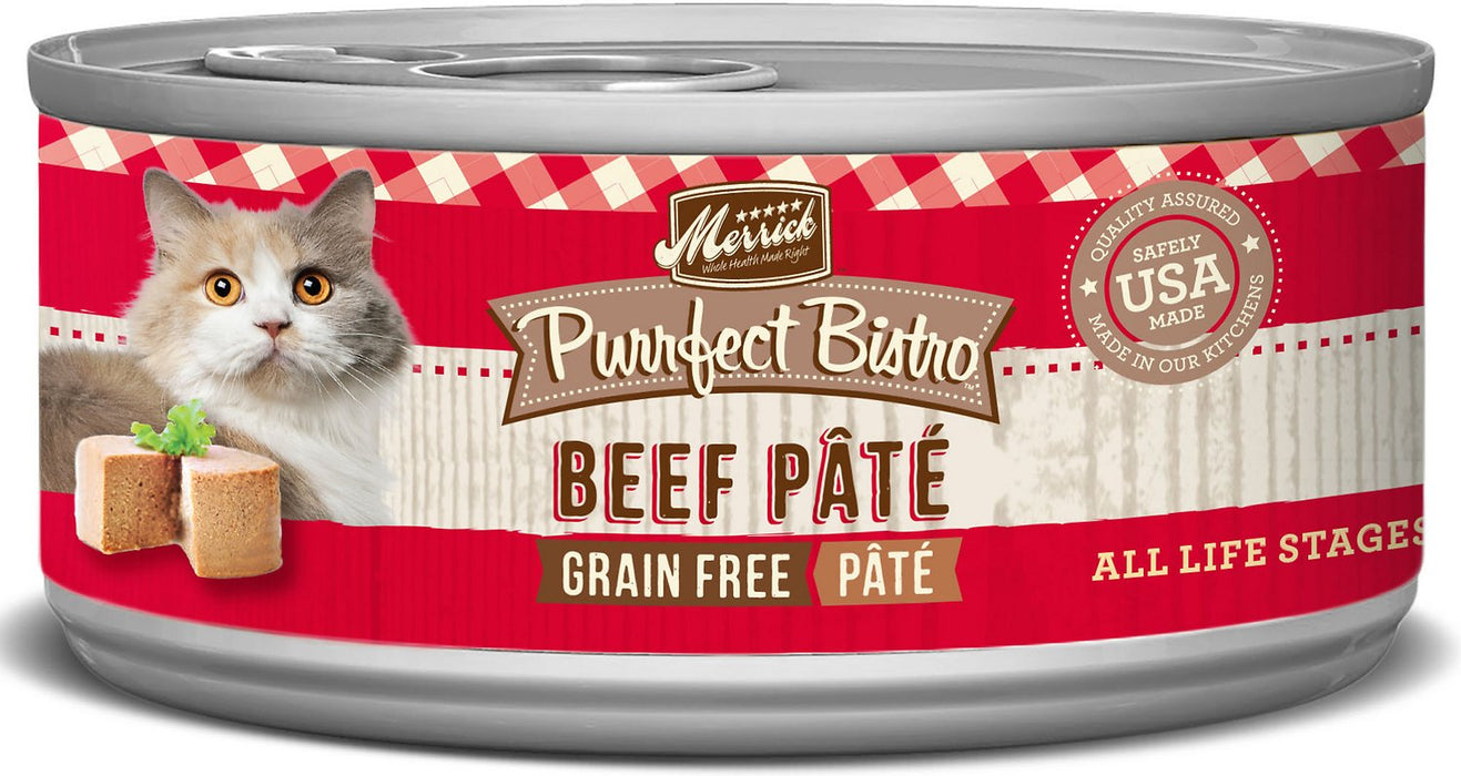 Purrfect Bistro Beef Pate 5.5oz