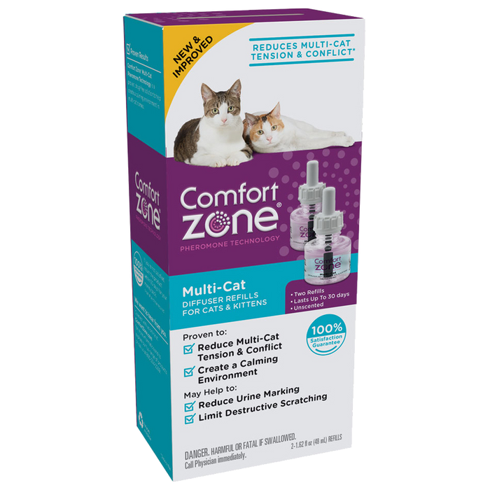 Comfort Zone Multi-Cat Calming REFILL 48ml 2PK