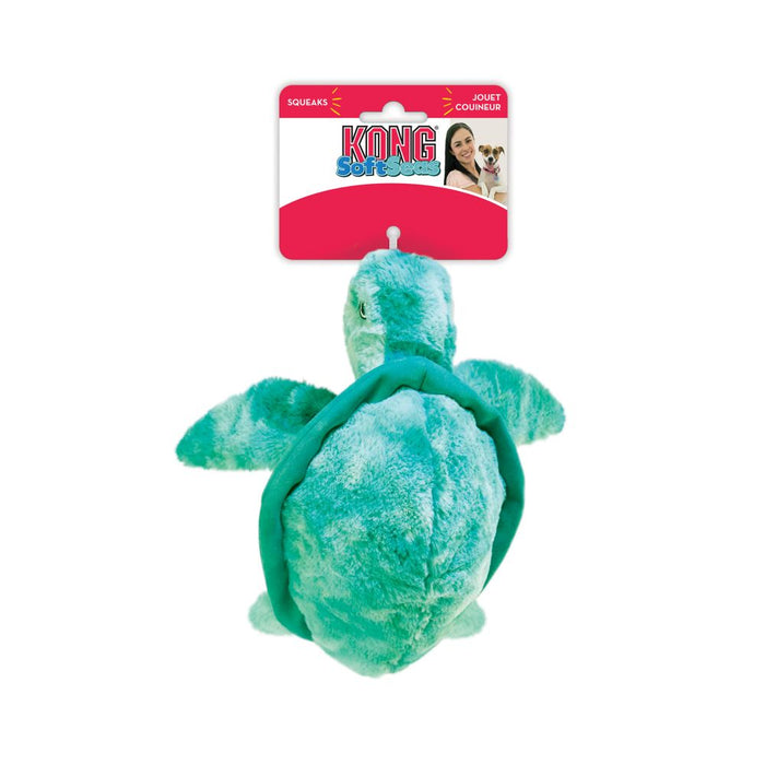 Kong SoftSeas Turtle Green Large