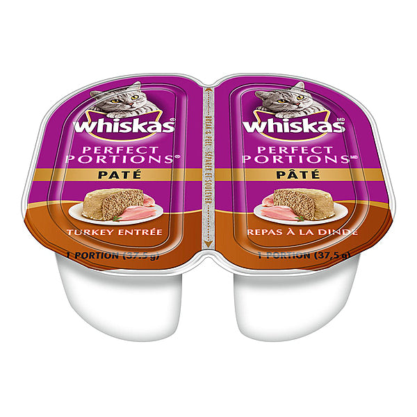 Whiskas Perfect Portion Turkey Pate 75g