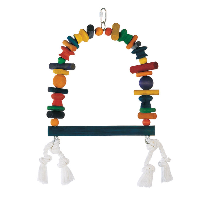 LW Jungle Wood/Rope Swing Lrg