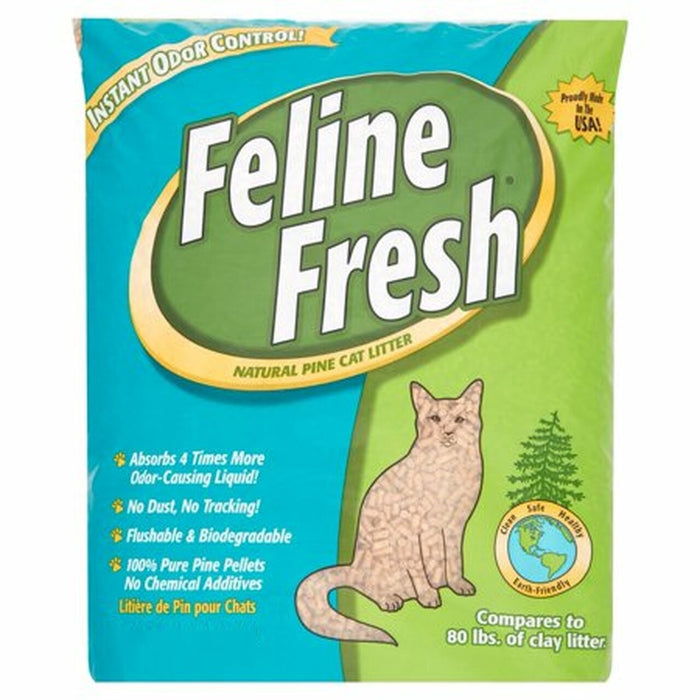 Feline Fresh Pine Non-Clumping Litter 40lbs