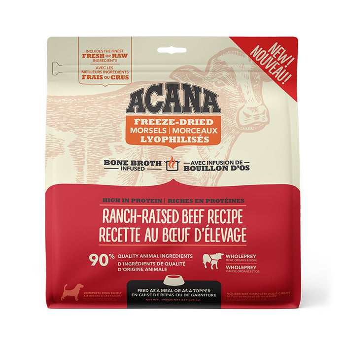 ACN FD Ranch Raised Beef Dog Morsels 227g