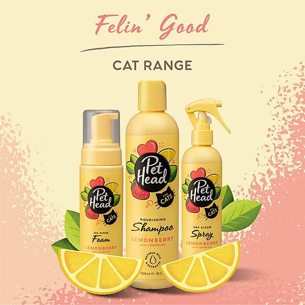 Pet Head NR Foam Lemon Berry 200ml