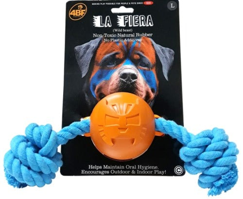 Mask "La Fiera" Rubber Rope Toy - Large