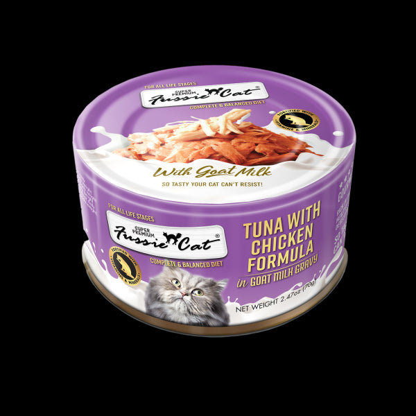 FC Premium Tuna w/Chicken in Goats Milk 2.4oz