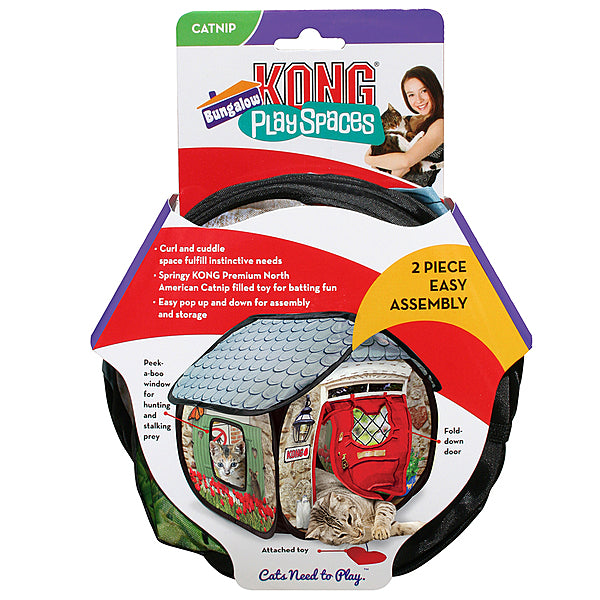 Kong PlaySpaces Bungalow w/Catnip