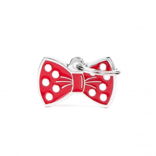 Bow Tie Red ID Tags