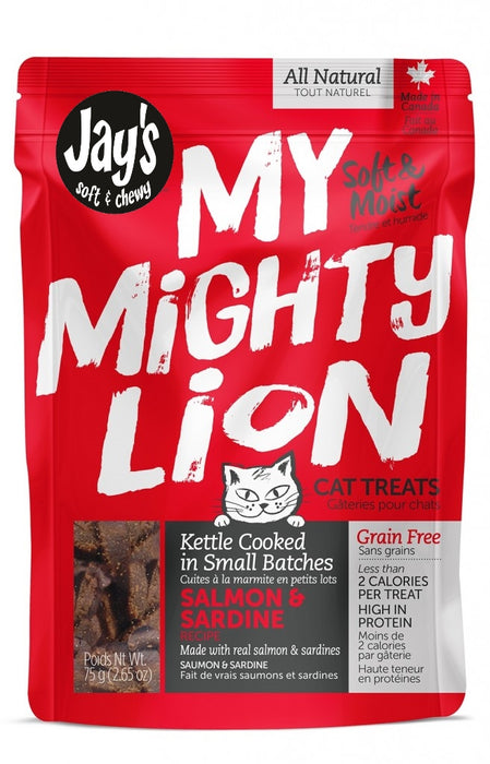 Jay's My Mighty Lion Salmon 75g