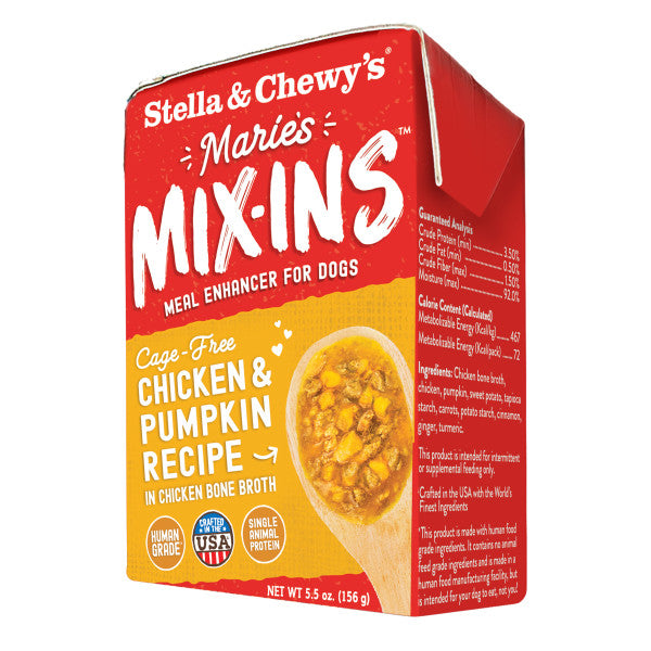 Stella & Chewy's Marie's Mix-Ins Chicken & Pumpkin 5.5oz
