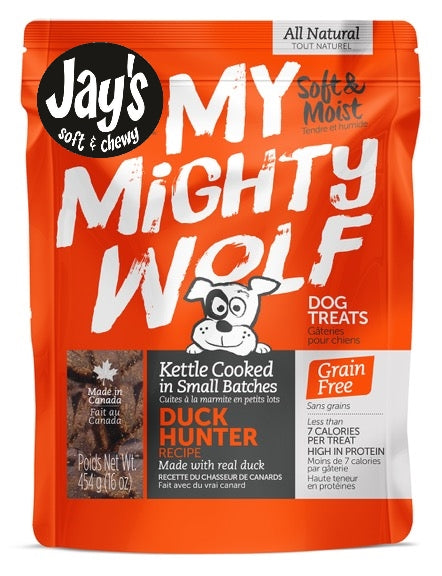 Jay's Mighty Wolf Duck Dog Treat