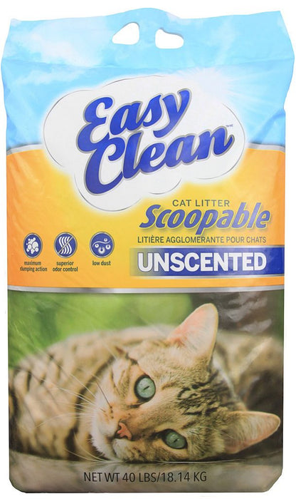 EC Unscented Clump Cat Litter 40lbs