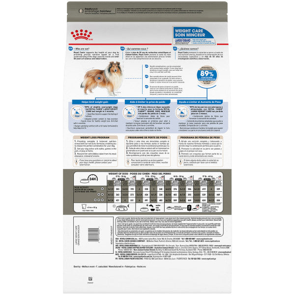 Royal Canin Large Weight Care Adult Dog Food