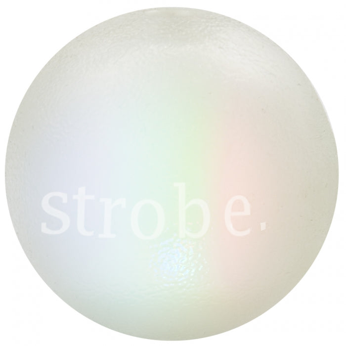 Planet Dog Orbee-Tuff Strobe Ball White 3"