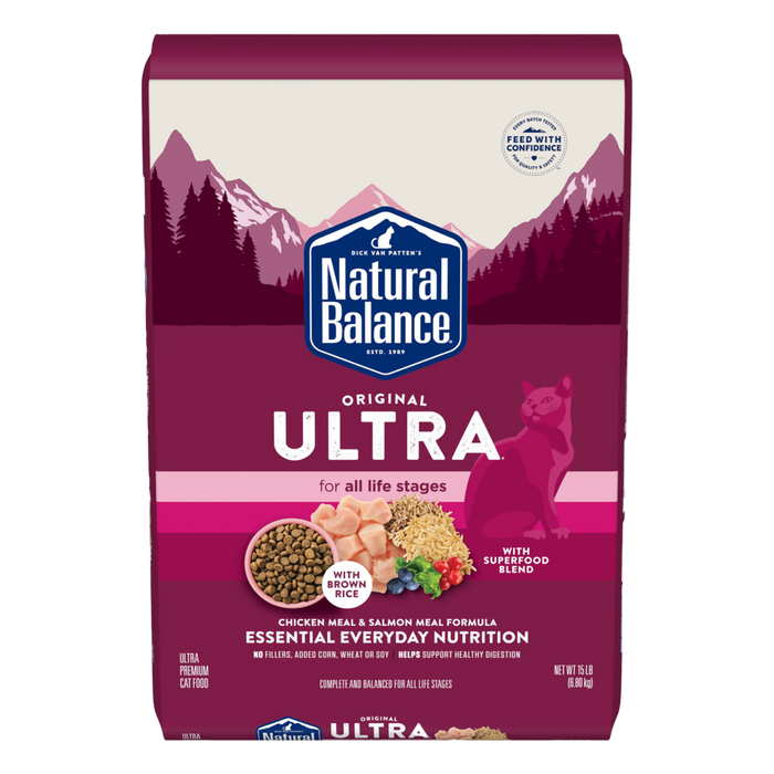 NB Cat Indoor Original Ultra Chicken & Salmon 15lbs