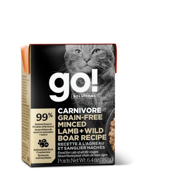 GO! Carnivore Minced Lamb & Boar Cat 6.4oz