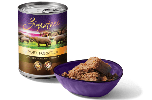 Zignature Pork Canned Dog Food 13oz